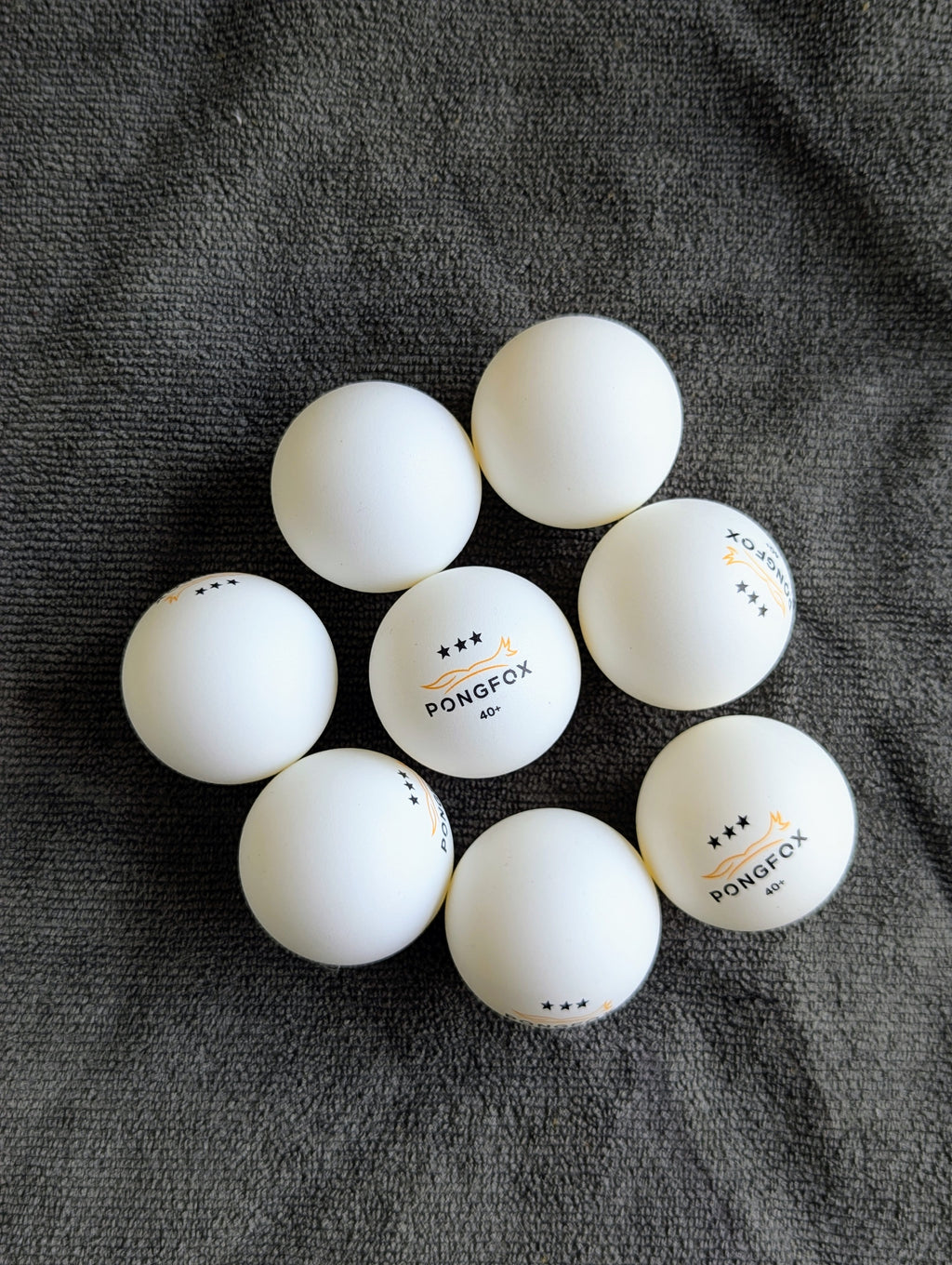 PongFox 3-Star TT Balls